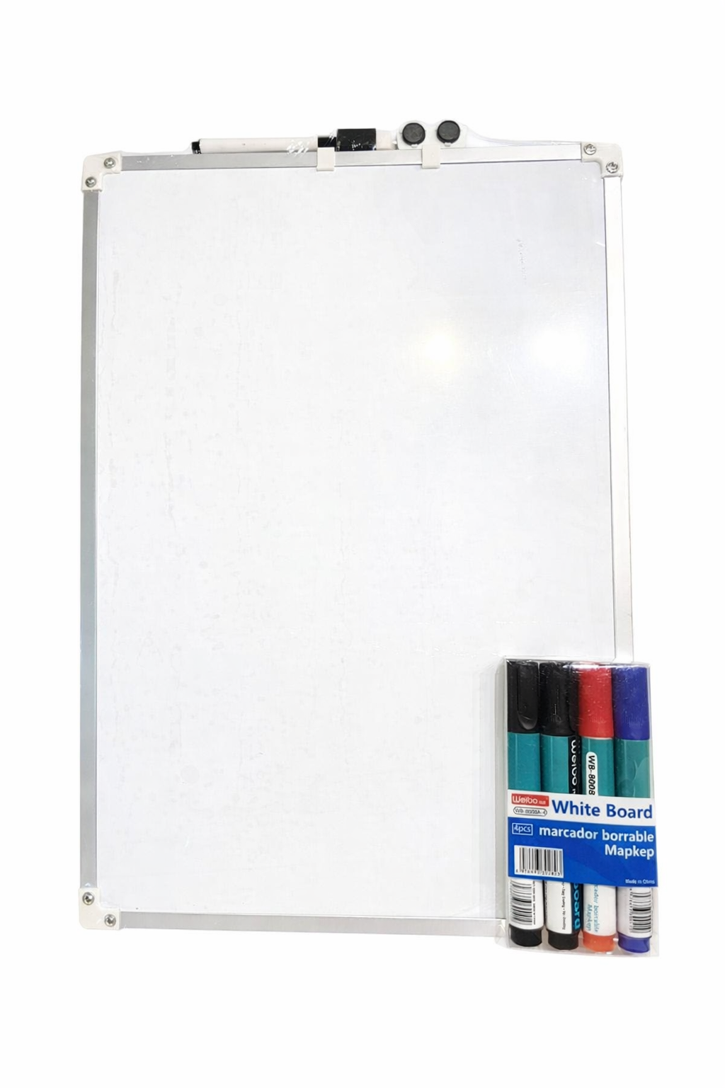 Pizarra + 4 fibrones pizarra