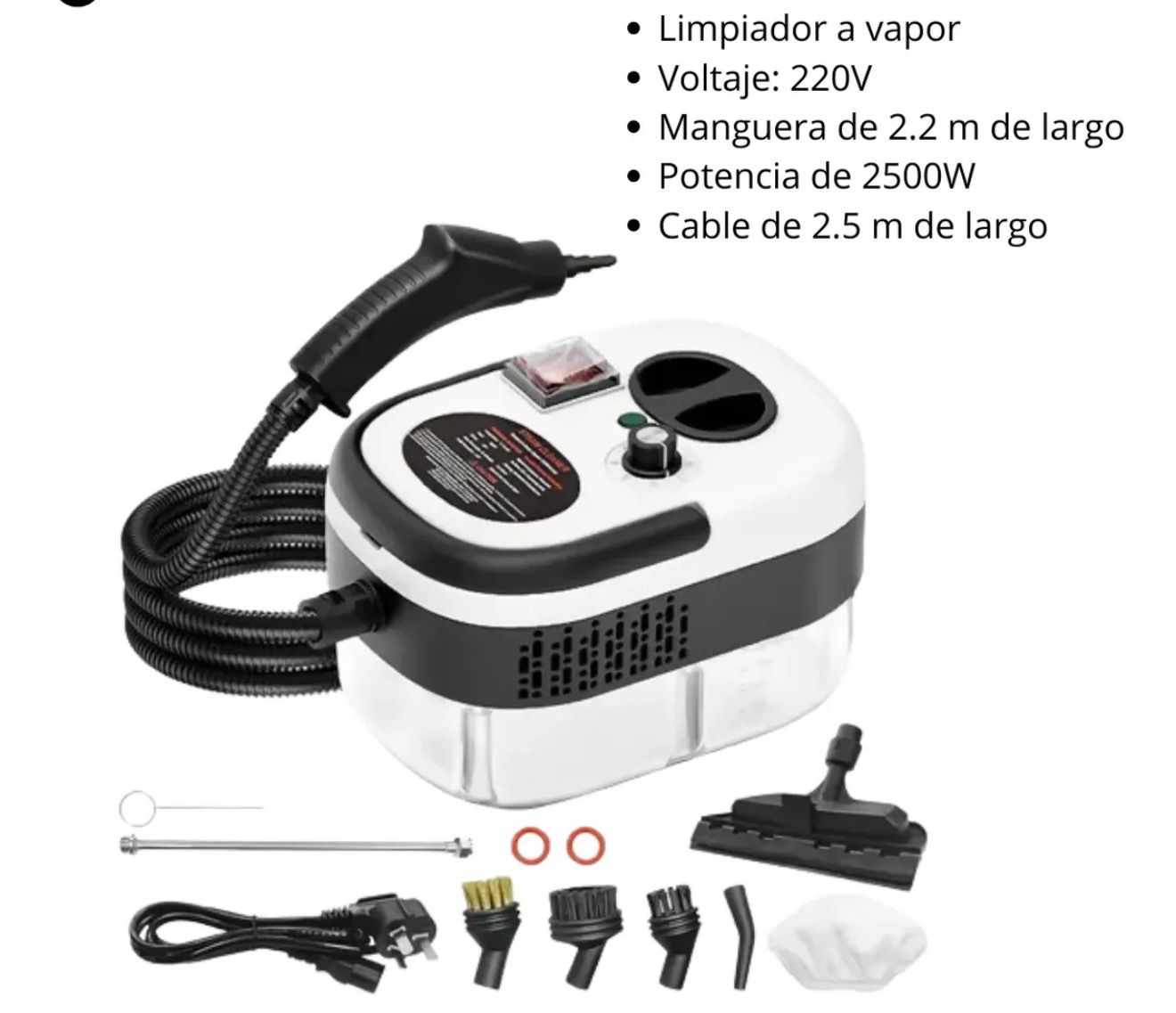 LIMPIADOR A VAPOR PORTÁTIL
